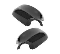Eminchu Par de Fundas para Espejo Retrovisor, Elegantes y Duraderas, Protege los Espejos Retrovisores para Modelos E90 E91 LCI Facelifted, Material ABS, Negro, 1 Par