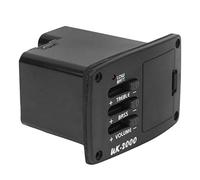 Eminchu Pastilla de Guitarra Eléctrica con bajo y Control de Voz Alto para Presentaciones en Vivo Negro Durable 1 Unidad