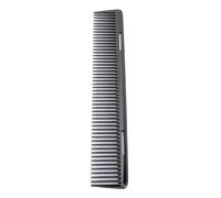 Eminchu Peine de Peluquero de Aluminio, Peine Profesional para Cortar Cabello de Dientes Finos, de Peinado Resistente Al Calor, Ideal para Peluquería y Secado con Secador (BLACK)