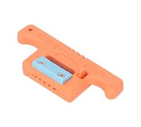 Eminchu Pelacables de Fibra óptica de 5 Cables, Herramienta Compacta y Fácil de Usar para Pelar Cables de 1,9-3,0 Mm para Empalme de en Exteriores (ORANGE)