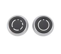 Eminchu Perilla de Control de Volumen Ajustable para 911, Material ABS Duradero, Juego de 2 Piezas, Perilla de Volumen de Consola Central
