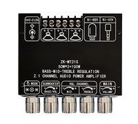 Eminchu Placa Amplificadora de Audio Bluetooth Módulo de 2,1 Canales para Sistemas de Música de Cine en Casa, PCB de y Material ABS