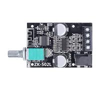 Eminchu Placa Amplificadora de Potencia Estéreo Bluetooth 5.0, Módulo de Audio de Doble Canal de 20 W-50 W con Protección contra Sobrecalentamiento y Cortocircuitos, Ideal para Altavoces de