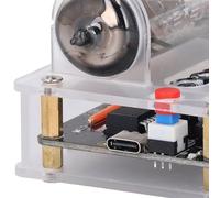 Eminchu Placa Controladora de Medidor VU, Exquisito Módulo de Tubo Electrónico con Sensibilidad Ajustable para Indicación de Nivel de Sonido, PCB y Material de Vidrio, 1 Unidad