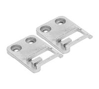 Eminchu Placa en Forma de E de Hierro Duradero para Alimentación de Perros, Máquina de Coser de Alta Calidad, Accesorios de Costura, 35mm X 29mm, 2 uds.