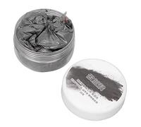 Eminchu Polvo de Ceniza de Maquillaje para Efectos de Cara Sucia Polvos Sueltos Gris Oscuro 20 G para Halloween y Fiestas Temáticas
