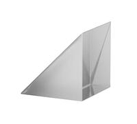 Eminchu Prisma Triangular de Vidrio óptico, Herramienta de Enseñanza de Refracción de Alta Calidad, Regalo para Niños, 1 Prisma, 15x15x15mm (15 * 15*)