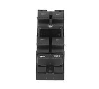 Eminchu Reemplazo del Interruptor del Elevalunas Eléctrico con ABS Duradero y Ajuste de Metal para Seat 1997-2010 Instalación de Respuesta Rápida