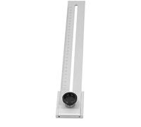 Eminchu Regla de Línea Deslizante, Herramienta de Medición Precisa de Acero Al Carbono para Carpintería, Tamaños de 200 Mm/250 Mm/300 Mm, Ideal para Procesamiento Mecánico (300 mm)