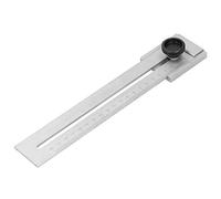 Eminchu Regla de Línea Deslizante, Herramienta de Medición Precisa de Acero Al Carbono para Carpintería, Tamaños de 200 Mm/250 Mm/300 Mm, Ideal para Procesamiento Mecánico (200mm)
