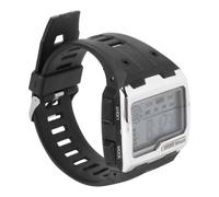 Eminchu Reloj Deportivo Digital con Esfera Grande, Elegante, Resistente Al Agua, Hora Dual para Actividades Al Aire Libre, Plástico Duradero, Diseño Mecánico de 52,8 Mm (9021 Plata)