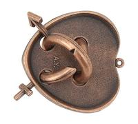 Eminchu Rompecabezas de Metal 3D, Desafiante Juego de Desbloqueo Entrelazado, Dispositivo para Aliviar el Estrés, Ideal para Pensamiento Crítico y Concentración