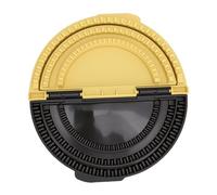 Eminchu Sellador de Prensa de Tortilla, Engarzadora de Tortilla de Plástico ABS Ajustable 3 en 1 para Burritos de 6, 8 y 10 Pulgadas, Envoltorios de Quesadillas, con Piezas