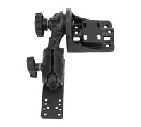 Eminchu Soporte de Buscador de Peces, Soporte de Ajuste Universal de Aleación de Aluminio con Absorción de Impactos, Articulación Múltiple Antivibración para Pesca en Barco Oceánico