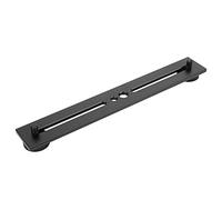 Eminchu Soporte de Flash Portátil de Doble Cabezal con Tornillo de 1/4" para Fotografía y Videografía - Aleación de Aluminio Ligera, 19,9 X 3 Cm, 1 Unidad