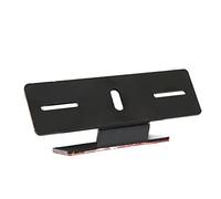 Eminchu Soporte de Micrófono de Radio Gancho Trasero Adhesivo de Metal Fuerte para IC-2730E IC2720 FT7900R FT8900 FTM-400XDR, Soporte Portátil para Radio de 2 Vías para Automóvil