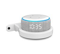 Eminchu Soporte de Montaje en Pared para Altavoz Multiusos, para Dot 3. ª y 4. ª Generación, Uso Doméstico, Material ABS Duradero, Ahorro de Espacio (Echo Dot)