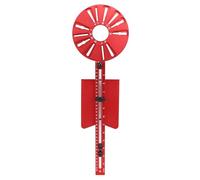 Eminchu Soporte de Ranura de Fresado Enrutador Herramienta de Carpintería Ajustable Profesional para Accesorios del Gabinete Plantilla 3 en 1 Diseño de Aleación de Aluminio