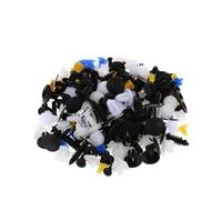 Eminchu Sujetadores de Remaches de Plástico para Automóvil, Clips de Retención de Pasador de Empuje de Nailon, Kit Surtido de Sujetadores con Compatibilidad con Faldones Laterales y Parachoques, (5)