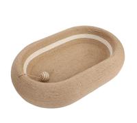 Eminchu Tablero Rascador para Gatos, Cama Rascadora para Gatos de Sisal, Rascador de Gran Tamaño 58x38x12cm con Diseño de Sisal, Ideal para Jugar, Descansar y Proteger Muebles