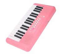 Eminchu Teclado Electrónico de 32 Teclas Piano Digital Compacto para Principiantes con 16 Tonos 10 Ritmos para Niños y Adultos (rojo fresa)