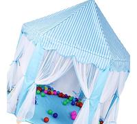 Eminchu Tienda de Castillos para Niñas, Carpa Infantil a Prueba de | Tela suave y agradable para la piel, estructura de PVC resistente, juego en interiores o exteriores, fácil almacenamiento,