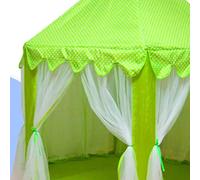 Eminchu Tienda de Castillos para Niñas, Carpa Infantil a Prueba de | Tela suave y agradable para la piel, estructura de PVC resistente, juego en interiores o exteriores, fácil almacenamiento,