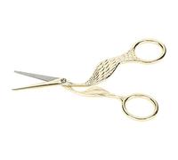 Eminchu Tijeras Artesanales Vintage con Forma de Pájaro, Corte de Precisión de Acero Inoxidable para Proyectos de Costura y Bordado (GOLD)