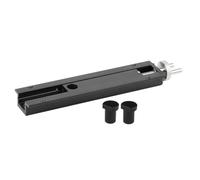Eminchu Tornillo de Banco Trasero de Aleación de Aluminio con Rotación 360° | Ahorro de Espacio, Alta Precisión, Ajuste Rápido de Inercia, Instalación Integrada, Carrera de Sujeción Amplia para Banco