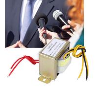 Eminchu Transformador de Potencia, Cobre 12 V CA Dual 30 W para Placa Amplificadora de 2.1 Canales, Alta Eficiencia y Larga Vida útil (94)