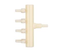 Eminchu Válvula Divisora para Tanques de Peces, Diseño Resistente y Duradero, 2 uds., para Acuarios, Operación Ajustable (4 Cabezas)