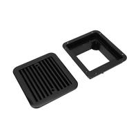 Eminchu Ventilación Lateral para RV, Salida de Parrilla de Ventilación Eficiente, Parrilla de sin ABS con Fácil Instalación, Adecuada para RV, Autocaravana, Barco, Remolque, 8.07x7.28in