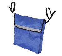 Eminchu Wheelchair Bag, Waterproof Oxford Cloth Storage Pack (BLUE) | Correa de hombro ajustable, compatible con sillas de ruedas estándar, gran capacidad de almacenamiento