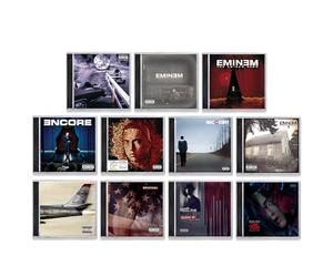 Eminem - Eminem Complete " Discography Collection: The Slim Shady The Marshall Mathers / The Eminem Show / Encore / Relapse / Recovery / The Marshall Mathers 2 / Revival / Kamikaze / Music To be Murdered By / The Death Of Slim Shady Coup De Grace