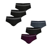 Eminence Business X6 8a60 Slips Hombre, Negro Piping Blanco/Negro Piping Blanco/Negro Piping Blanco/Negro Piping Ciruela/Ciruela Piping Negro/Antracita, L