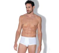EMINENCE Calzoncillo slip de talle alto abierto. Color Blanco