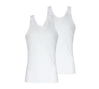 Eminence Classiques, Camiseta sin Mangas para Hombre, Blanco (Blanc 6101), X-Large (Talla del fabricante: 5), (Pack de 2)