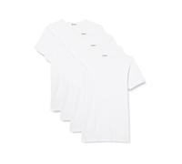 Eminence Promo Classiques Camiseta sin Mangas, Blanco (Blanc/Blanc/Blanc/Blanc 0001), Medium (Talla del Fabricante: 3) (Pack de 4) para Hombre
