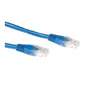 Eminent CAT6A UTP 3m - Cable de Red (3 m, Cat6a, U/UTP (UTP), RJ-45, RJ-45, Azul)