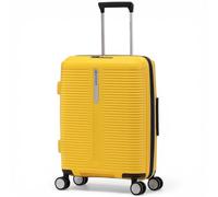 Eminent Finno Maleta Cabina 55x40x20, Expandible, Rígida, 4 Ruedas, Ligera, Candado TSA, 2,5 kg, 39L, Maleta de Mano Trolley Viaje Avión Vacaciones Amarillo