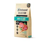 Eminent Selection Puppy Large Breed - Alimento seco Natural para Razas Grandes de Cachorros | Carne de Vacuno y Cordero | Sin Gluten, Rico en proteínas y protección Articular | para un Crecimiento y