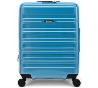 Eminent Voyager Maleta Cabina 55x40x20, Expandible, Rígida, 4 Ruedas, Ligera, Candado TSA, 2,7 kg, 39L, Maleta de Mano Trolley Viaje Avión Turquesa
