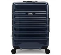 Eminent Voyager Maleta Cabina 55x40x20, Expandible, Rígida, 4 Ruedas, Ligera, Candado TSA, 2,7 kg, 39L, Maleta de Mano Trolley Viaje Avión Negro