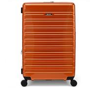 Eminent Voyager Maleta Grande 77x51x30, Expandible, Rígida, 4 Ruedas, Ligera, Candado TSA, 158 cm, 4,4 kg, 112L, Maleta Viaje Trolley Facturar Naranja