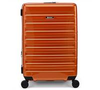 Eminent Voyager Maleta Mediana 67x44x26, Expandible, Rígida, 4 Ruedas, Ligera, Candado TSA, 3,4 kg, 71L, Maleta Viaje Trolley Facturar Avión Naranja