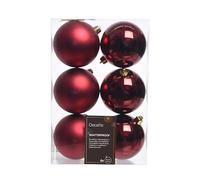 Eminza - Surtido de Bolas de Navidad Ariane Burdeos