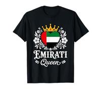 Emirati Queen Emirates Flag Proud Emirati Woman Camiseta