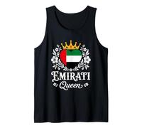 Emirati Queen Emirates Flag Proud Emirati Woman Camiseta sin Mangas