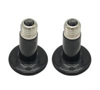Emisor de calor para reptiles de 220 V, bombilla de calor de metal que genera calor sin producir luz, lámpara de calor para mascotas, para reptiles, anfibios, pollos, perros, gatos (150 W-2 unidades)