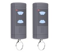 Emisor manual compatible con Hörmann, 868,3 MHz, repuesto para abridor de puerta de garaje Hörmann HSE2-868, HSM4-868, HS4-868, 2 canales, 2 unidades